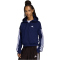 adidas Essentials 3-Streifen French Terry Sweatjacke Damen KR2723 - dark blue/white M
