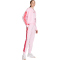 adidas Essentials 3-Streifen French Terry Sweatjacke Damen KD4789 - clear pink/pure ruby M
