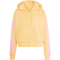 adidas Essentials 3-Streifen French Terry Sweatjacke Damen KC5216 - semi ice tangerine/st tropic bloom XS