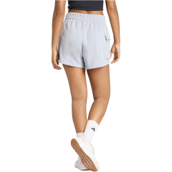 adidas Essentials Small Logo French Terry Cargoshorts Damen KC5256 - halo silver/white XS