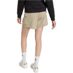 adidas Essentials Small Logo French Terry Cargoshorts Damen KC5255 - wonder cargo/white L
