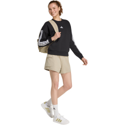 adidas Essentials Small Logo French Terry Cargoshorts Damen KC5255 - wonder cargo/white L