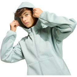 adidas Z.N.E. Sweatjacke Kinder KD8561 - wonder sage/tactile green 140