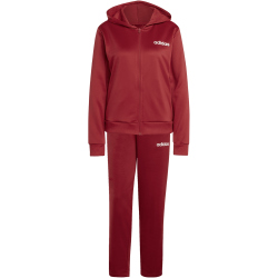 adidas Essentials Linear Trainingsanzug Damen KB8441 - active maroon S