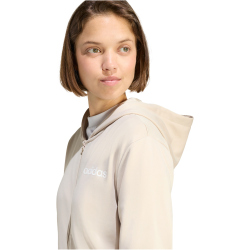 adidas Essentials Linear Trainingsanzug Damen KB8440 - crystal linen XS