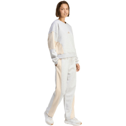 adidas Laziday Jogginganzug Damen KB8176 - light grey heather/crystal linen M