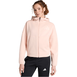 adidas Z.N.E. Kapuzen-Sweatjacke Damen KE4750 - blush pink XXS