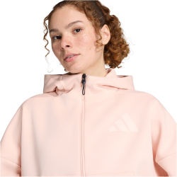 adidas Z.N.E. Kapuzen-Sweatjacke Damen KE4750 - blush pink XXS