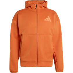 adidas New Z.N.E. Kapuzen-Sweatjacke Herren KE4679 - fox orange M