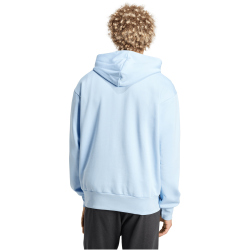 adidas Essentials Big Logo Hoodie Herren IN6153 - glow blue/black M
