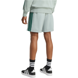 adidas Essentials 3-Streifen French Terry Sweatshorts Herren KD4872 - wonder sage/collegiate green M