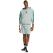 adidas Essentials 3-Streifen French Terry Sweatshorts Herren KD4872 - wonder sage/collegiate green M