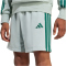 adidas Essentials 3-Streifen French Terry Sweatshorts Herren KD4872 - wonder sage/collegiate green M
