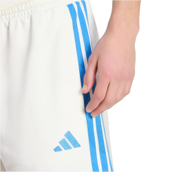 adidas Essentials 3-Streifen French Terry Sweatshorts Herren KC0892 - off white/ray blue S