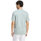 adidas Essentials 3-Streifen Single Jersey T-Shirt Herren KD4866 - wonder sage/white XS