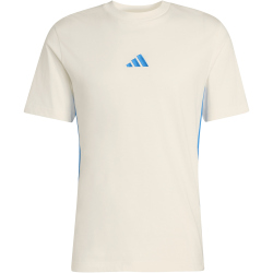 adidas Essentials 3-Streifen Single Jersey T-Shirt Herren...