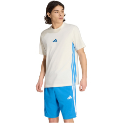 adidas Essentials 3-Streifen Single Jersey T-Shirt Herren...