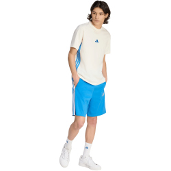adidas Essentials 3-Streifen Single Jersey T-Shirt Herren KC0888 - off white/ray blue L