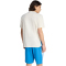 adidas Essentials 3-Streifen Single Jersey T-Shirt Herren KC0888 - off white/ray blue XXL