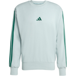 adidas Essentials 3-Streifen French Terry Sweatshirt Herren KD4874 - wonder sage/collegiate green XXL