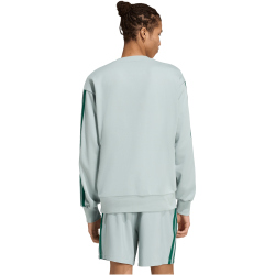 adidas Essentials 3-Streifen French Terry Sweatshirt Herren KD4874 - wonder sage/collegiate green XXL