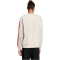 adidas Essentials 3-Streifen French Terry Sweatshirt Herren KD4873 - wonder alumina/pure ruby S