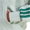 adidas Essentials 3-Streifen French Terry Hoodie Herren KD4900 - wonder sage/collegiate green M