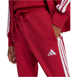 adidas Essentials 3-Streifen French Terry Jogginghose Herren KR2702 - active maroon/white S