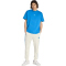 adidas Essentials 3-Streifen French Terry Jogginghose Herren KB6052 - off white/ray blue S