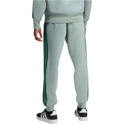 adidas Essentials 3-Streifen Fleece Trainingshose Herren KD4836 - wonder sage/collegiate green M