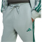 adidas Essentials 3-Streifen Fleece Trainingshose Herren KD4836 - wonder sage/collegiate green XL