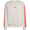adidas Essentials 3-Streifen Sweatshirt Herren KD4839 - wonder alumina/pure ruby XXL