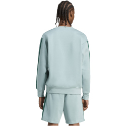 adidas Essentials 3-Streifen Sweatshirt Herren KD4837 - wonder sage/collegiate green S