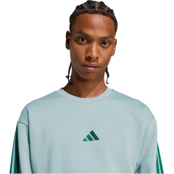 adidas Essentials 3-Streifen Sweatshirt Herren KD4837 - wonder sage/collegiate green S