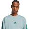adidas Essentials 3-Streifen Sweatshirt Herren KD4837 - wonder sage/collegiate green S