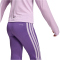 adidas Train Essentials 3-Streifen Leggings Mädchen KD5965 - active purple/ice lavender 128