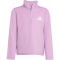 adidas GoTo 1/4-Zip Sweatshirt + kurze Leggings Set Mädchen KD8549 - active purple/ice lavender/white 104