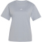 adidas Essentials Small Logo Baumwoll T-Shirt Damen KC5250 - halo silver/white S