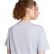 adidas Essentials Small Logo Baumwoll T-Shirt Damen KC5250 - halo silver/white S