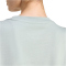 adidas Essentials Small Logo Baumwoll T-Shirt Damen KC5248 - wonder sage/white XS
