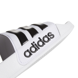 adidas neo adilette Cloudfoam white/black 46