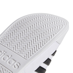 adidas neo adilette Cloudfoam white/black 46