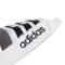adidas neo adilette Cloudfoam white/black 46