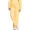 adidas Essentials Small Logo Feelcozy Open-Hem Trainingshose Damen KC5272 - semi ice tangerine/white L