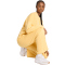 adidas Essentials Small Logo Feelcozy Open-Hem Trainingshose Damen KC5272 - semi ice tangerine/white L