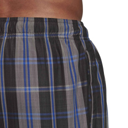 adidas Check Print Badeshorts Herren black S