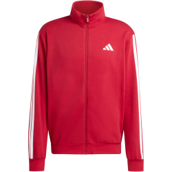 adidas Basic 3-Streifen Jogginganzug Herren KR7771 - active maroon/white S
