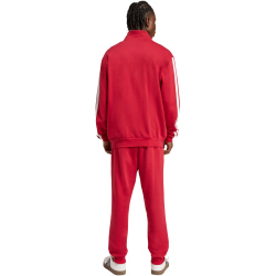 adidas Basic 3-Streifen Jogginganzug Herren KR7771 - active maroon/white L