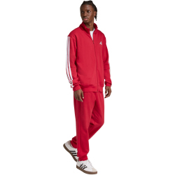 adidas Basic 3-Streifen Jogginganzug Herren KR7771 - active maroon/white L