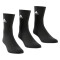 3er Pack adidas Cushioned Crew Socken black/white XL (46-48)